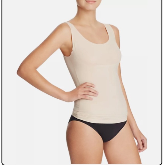 SPANX Tan Tank Top SHAPEWEAR XL - Picture 1 of 6